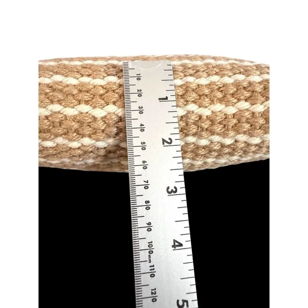 Dog Jute‎ Bite Pillow, Durable Biting Pad with 3 Strong Handles Tug of War